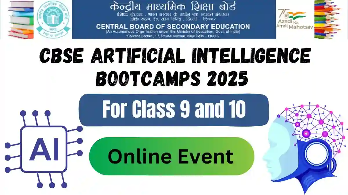 CBSE Artificial Intelligence Bootcamps 2025
