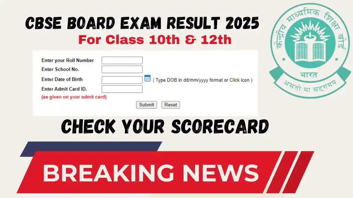 CBSE Board Exam Result 2025