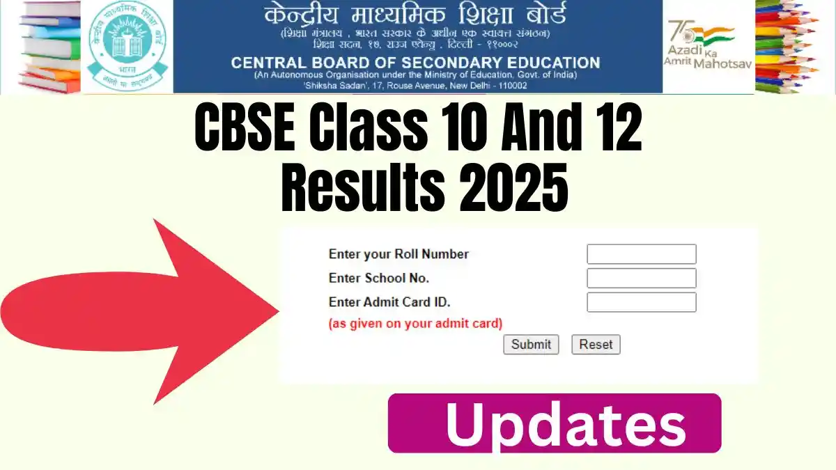 CBSE Class 10 And 12 Results 2025