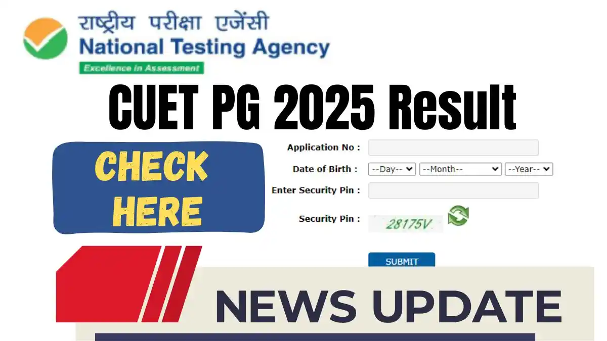 CUET PG 2025 Result