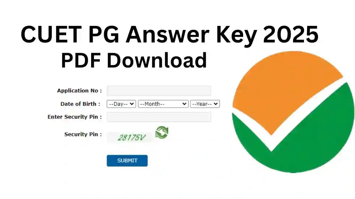CUET PG Answer Key 2025