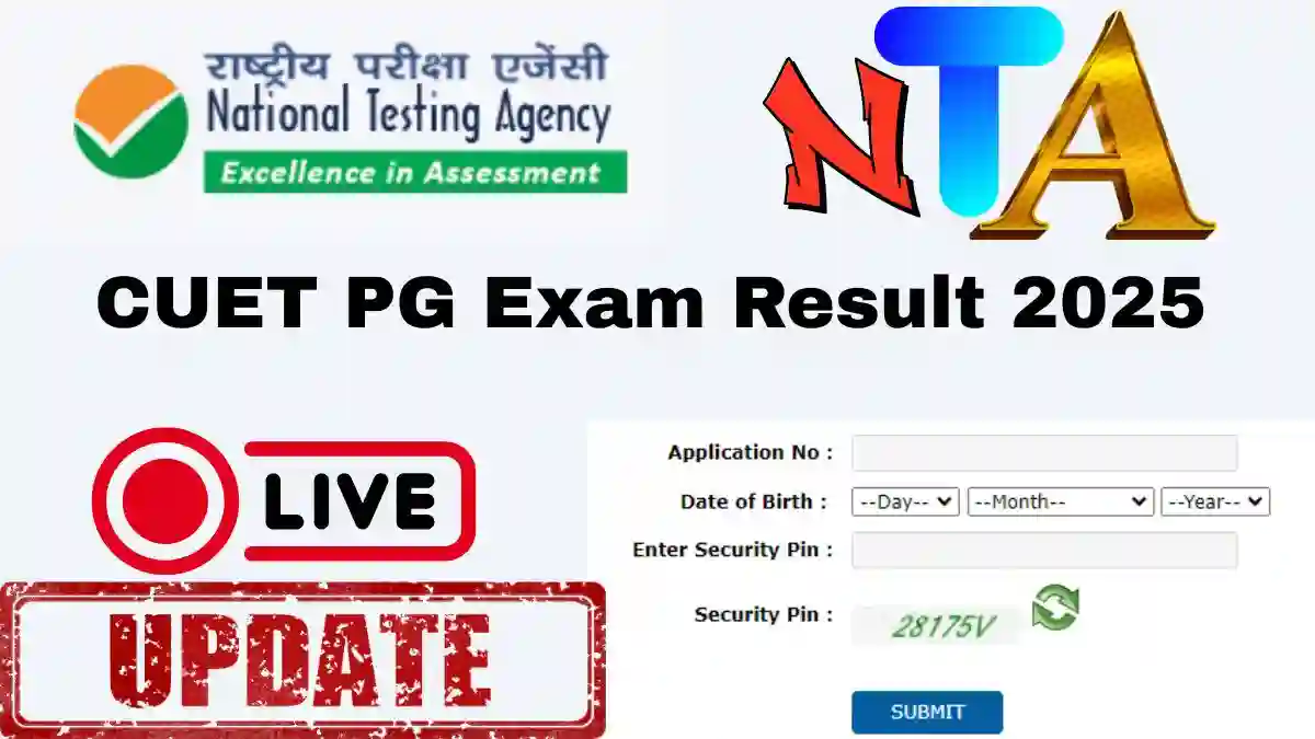 CUET PG Exam Result 2025