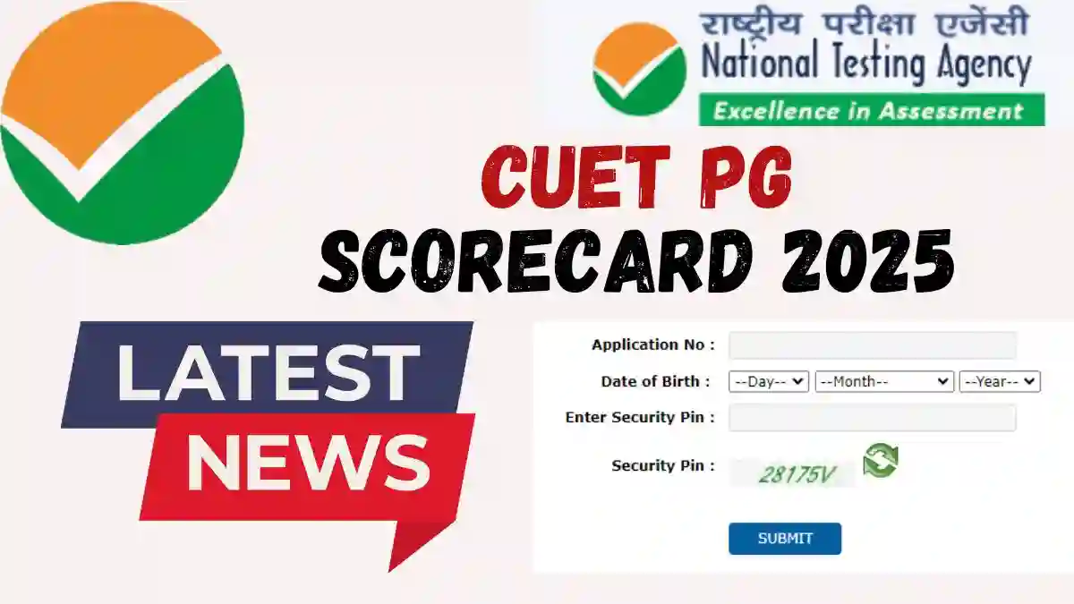 CUET PG Scorecard 2025