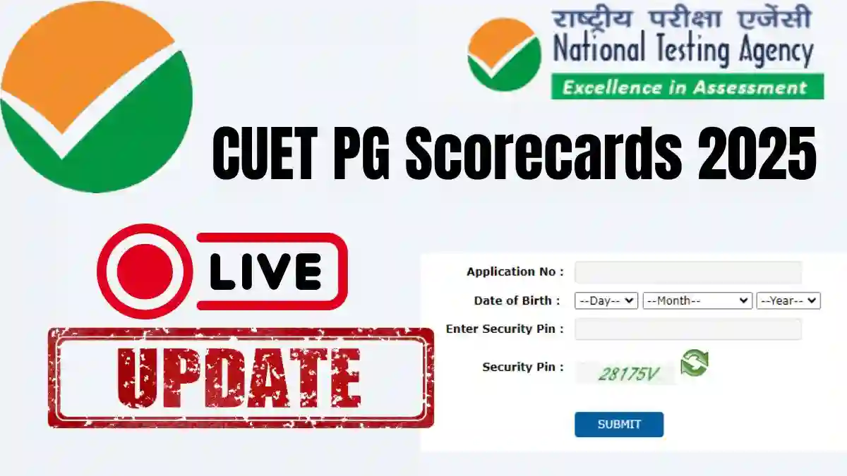 CUET PG Scorecards 2025