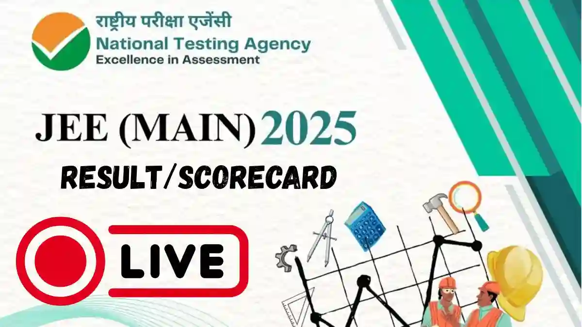 JEE Main Session 2 Scorecard 2025
