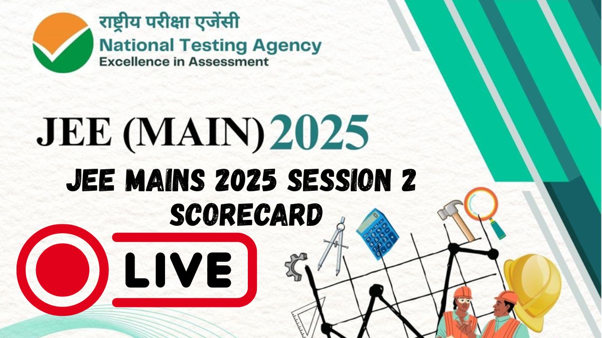 JEE Mains 2025 Session 2 Scorecard