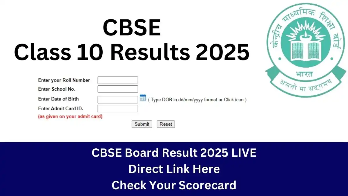 CBSE Class 10 Results 2025