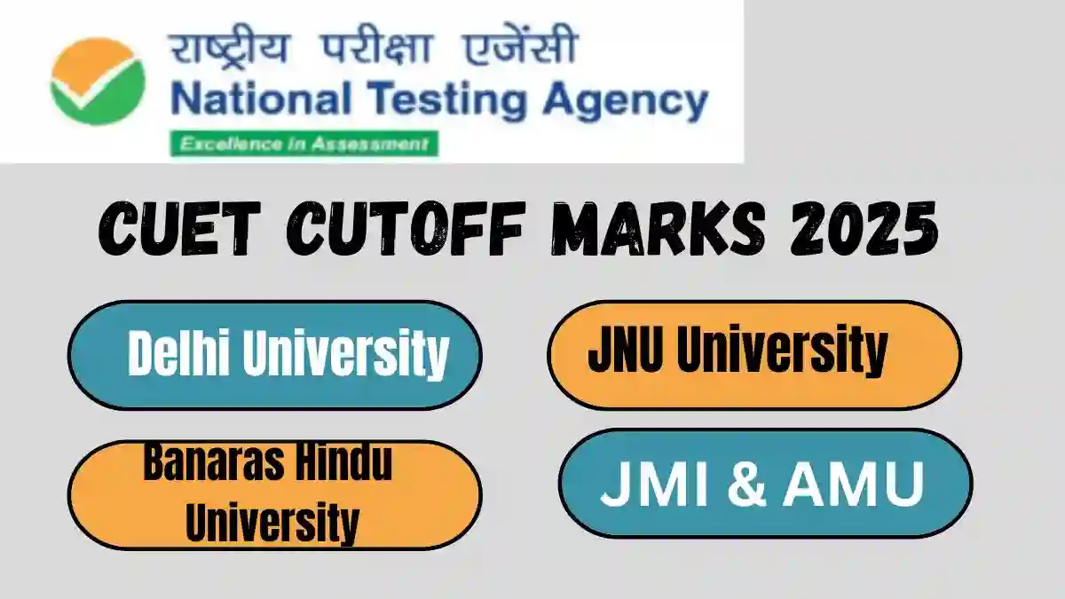 CUET Cutoff Marks 2025