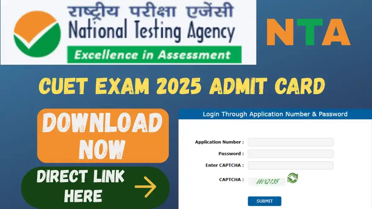 CUET Exam 2025 Admit Card
