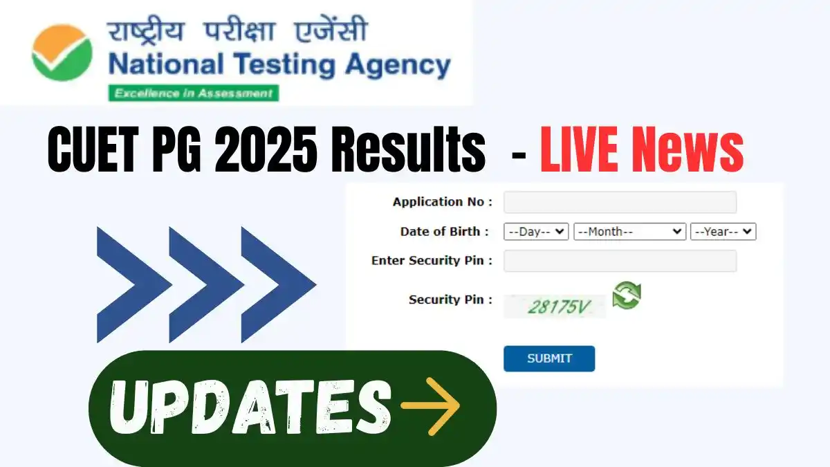 CUET PG 2025 Results