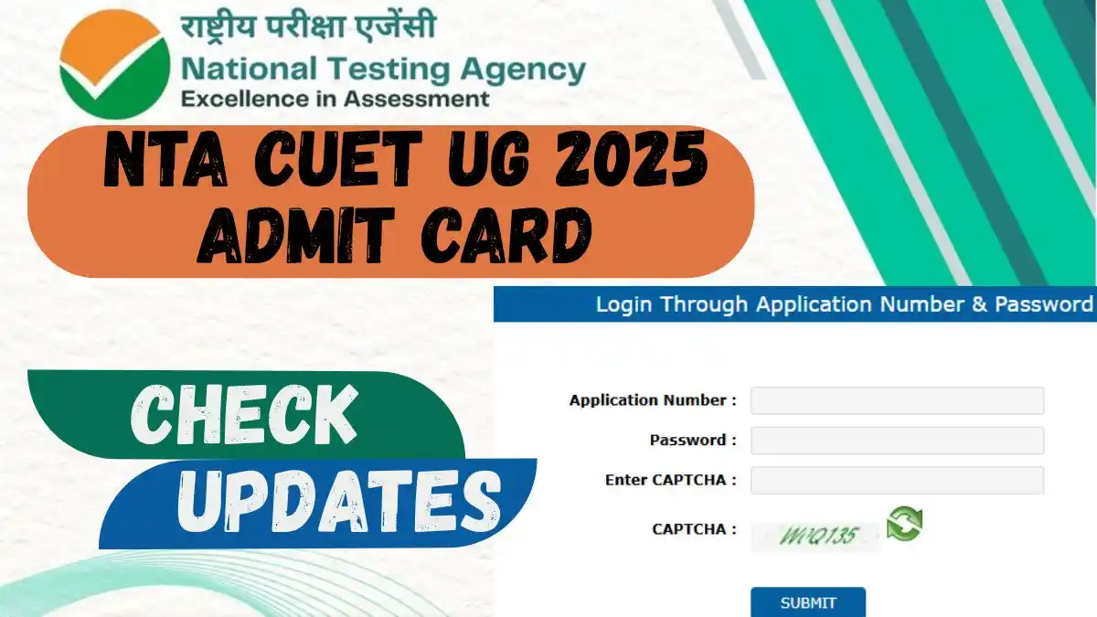 CUET UG 2025 Admit Card