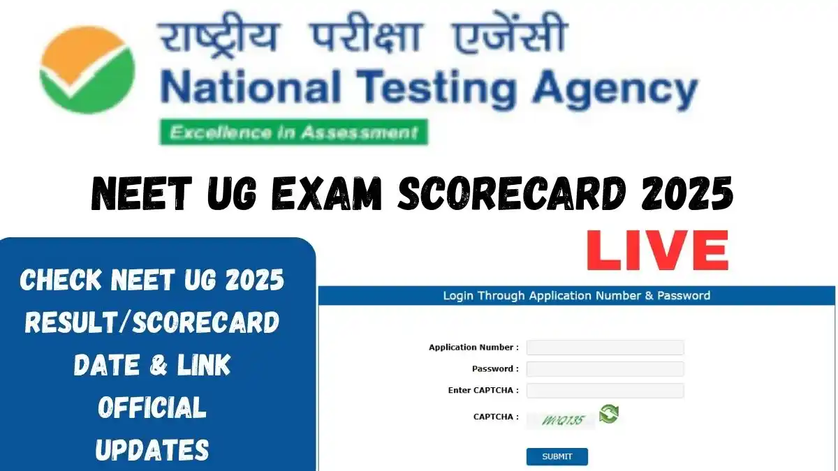 NEET UG Exam Scorecard 2025