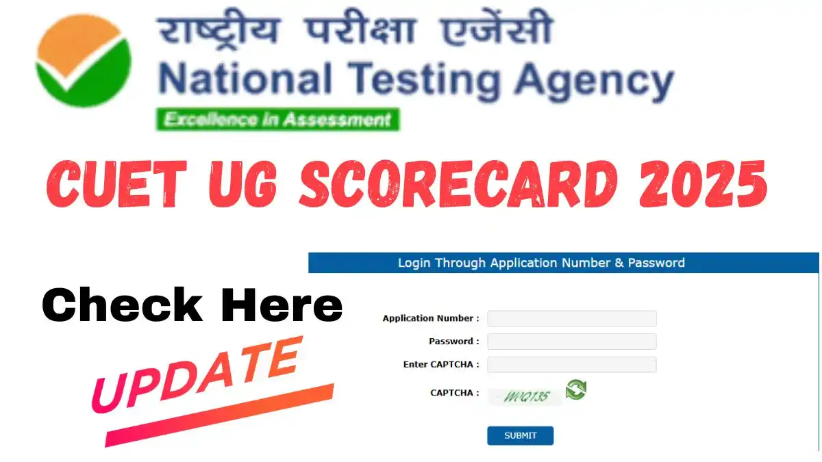 CUET UG Scorecard 2025