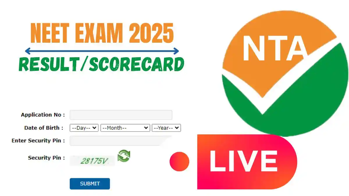 NEET Exam Result 2025