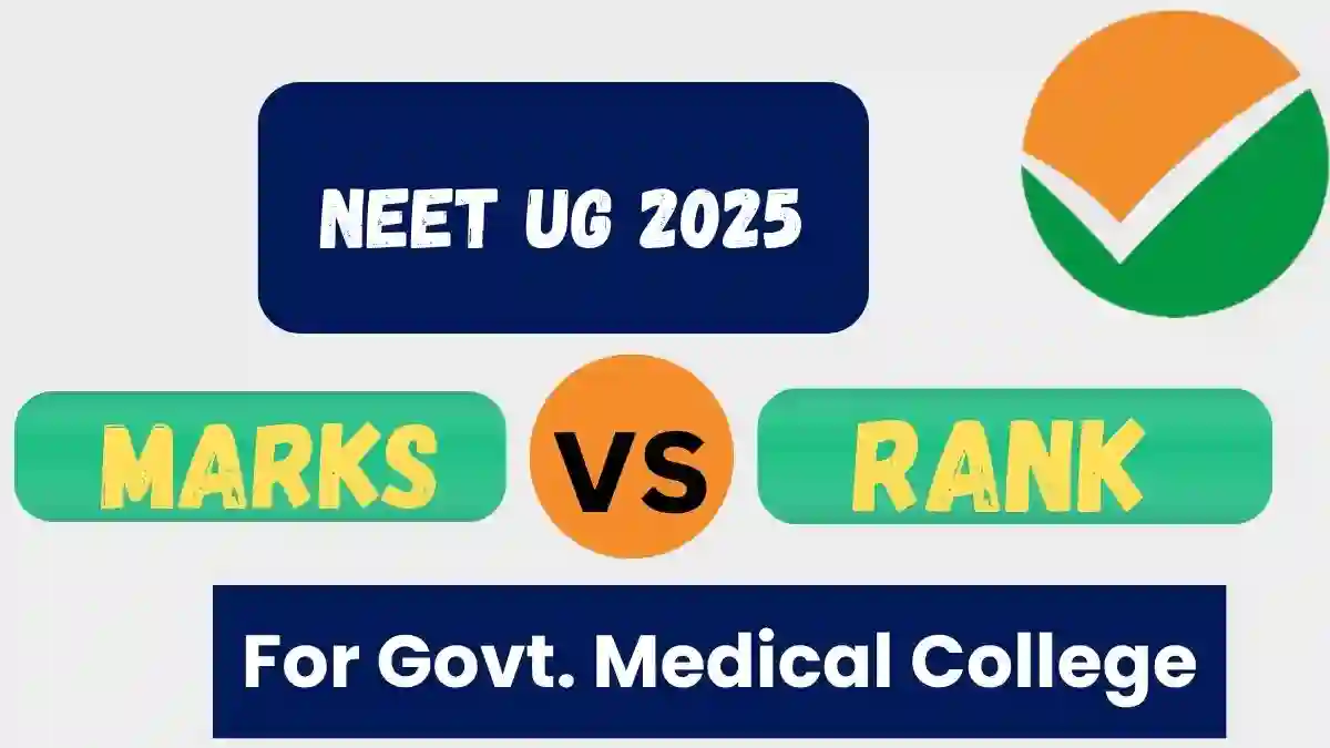 NEET Government College Expected Cutoff Rank 2025