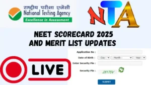 NEET Scorecard 2025