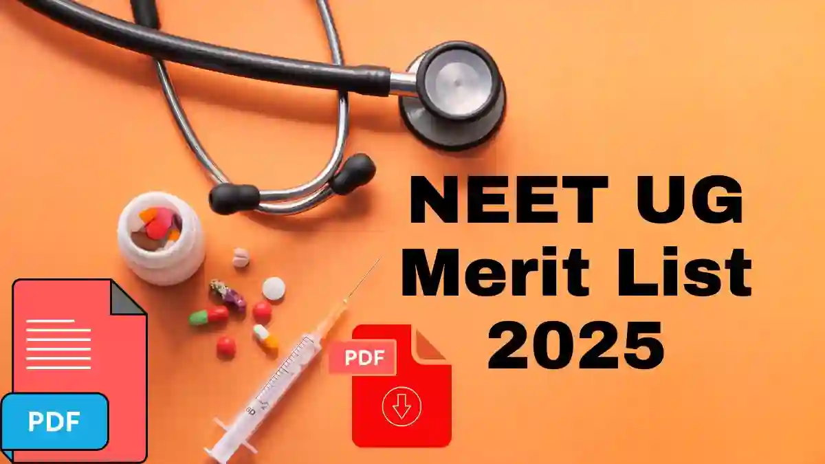 NEET UG Merit List 2025