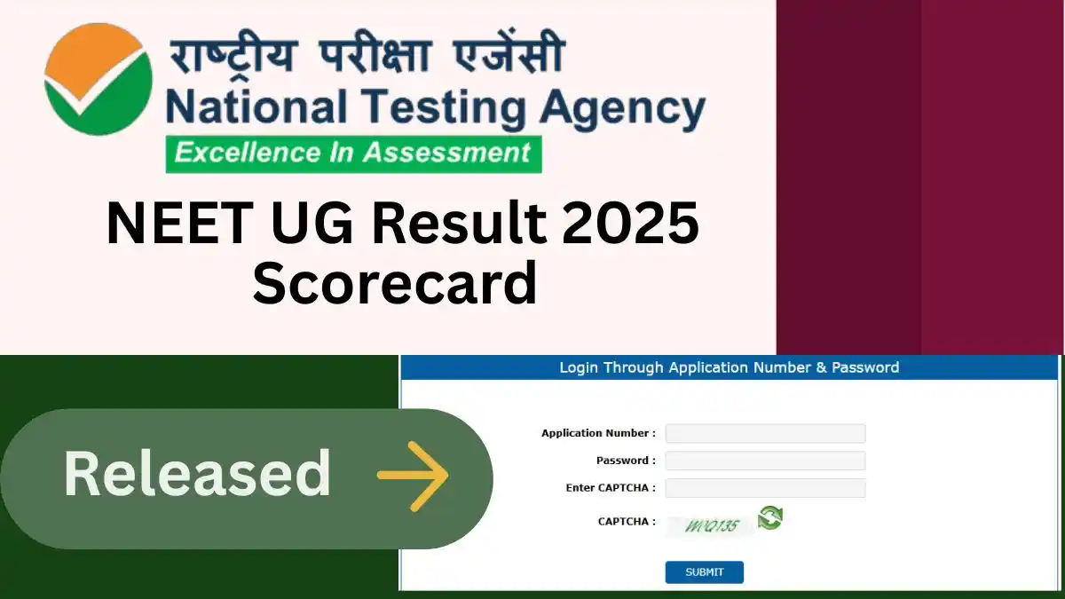 NEET UG Result 2025 Scorecard