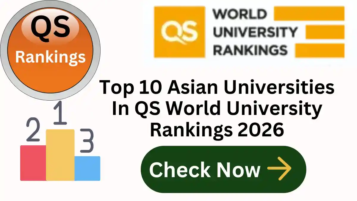 Top 10 Asian Universities In QS World University Rankings 2026