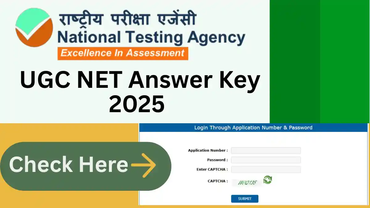 UGC NET Answer Key 2025